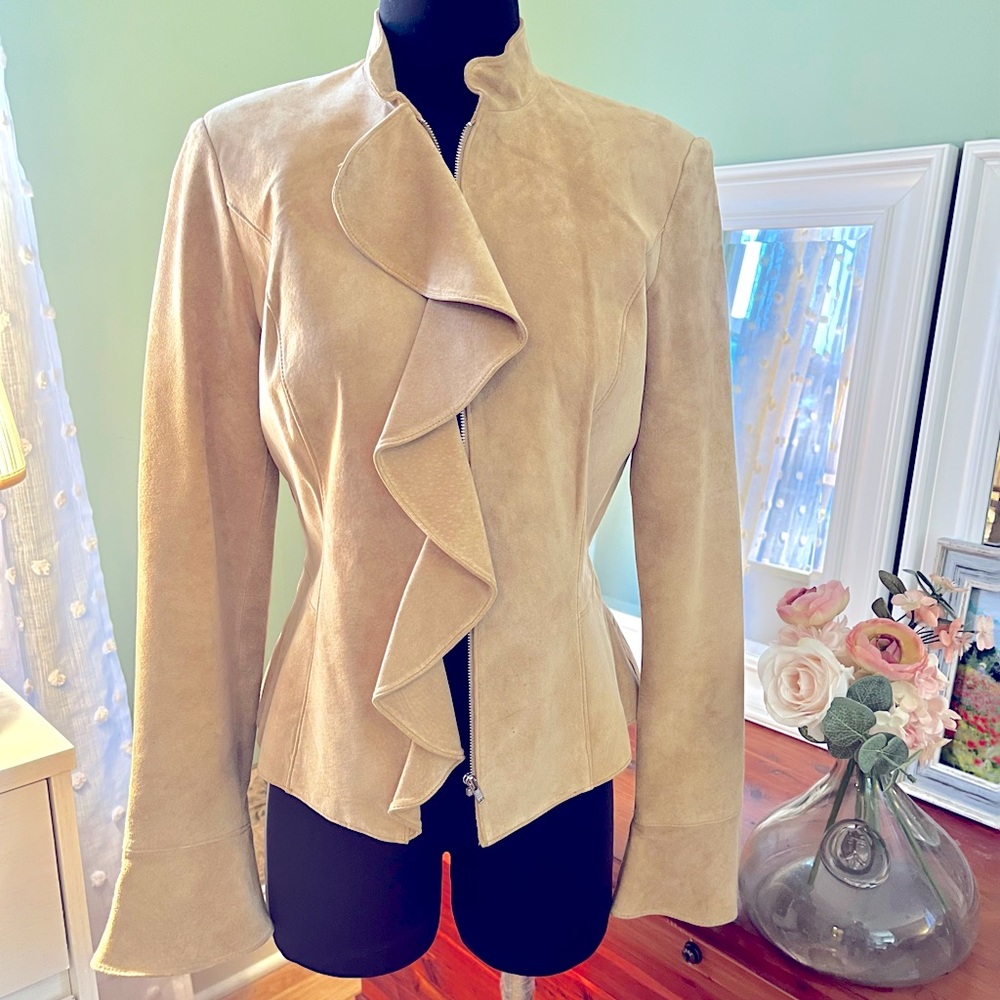Gorgeous Suede Jacket by Margaret Godfrey